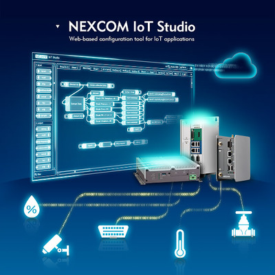 新漢免費開放NEXCOM IoT Studio聯網軟件工具下載，簡化編程開發、加速物聯網創新